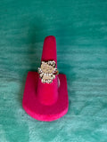 💕 Hello Kitty Charm Bow Ring 🎀