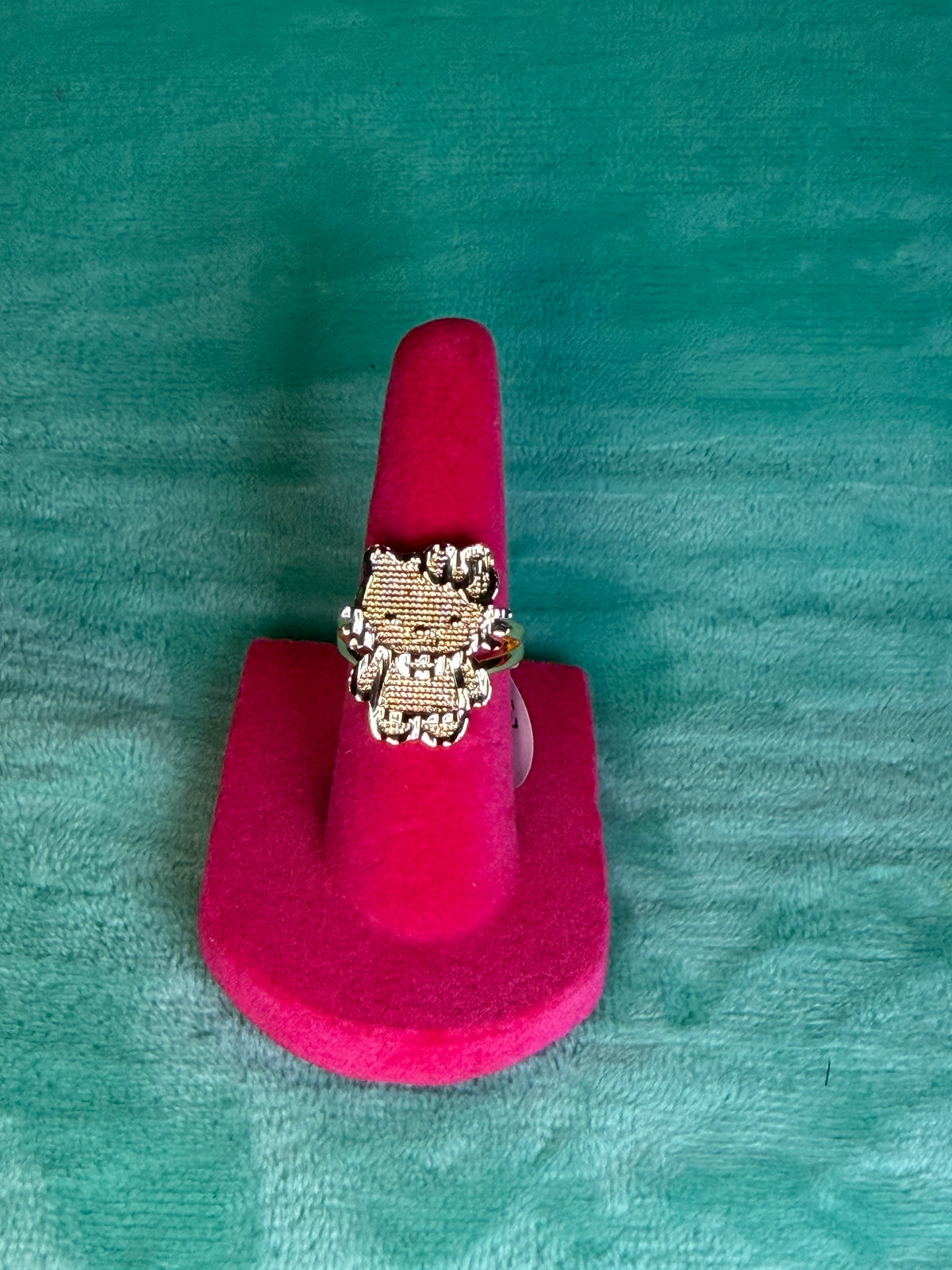 💕 Hello Kitty Charm Bow Ring 🎀