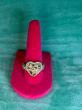 💛 Golden Nugget Heart Ring ✨